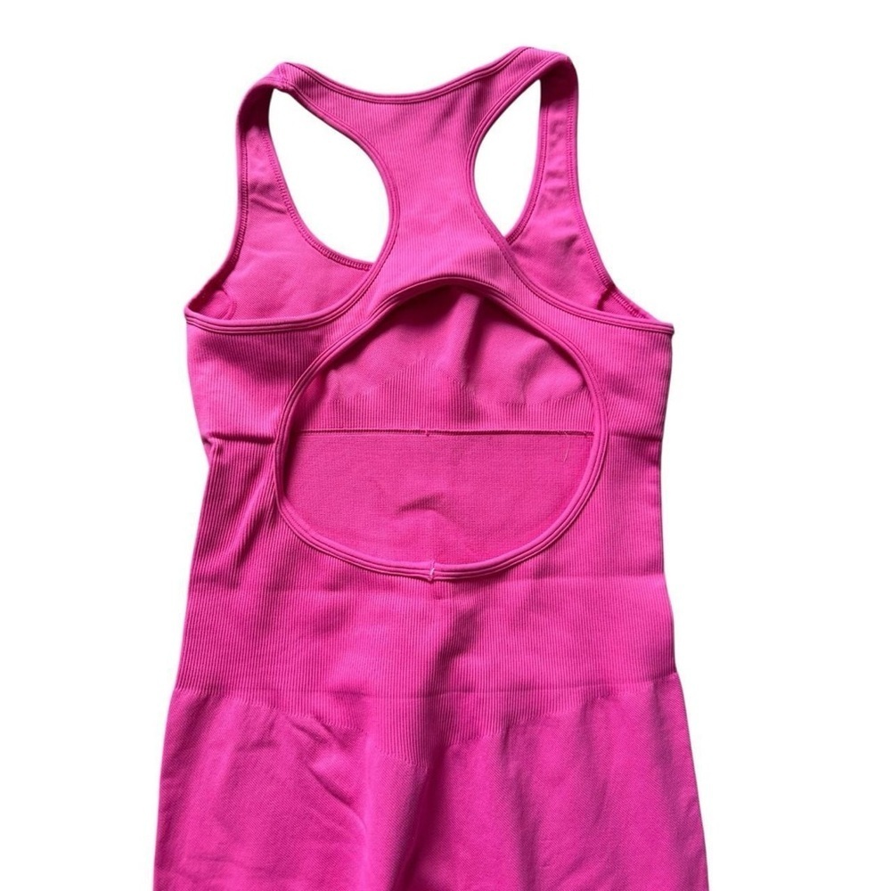Pink Sleeveless Jumpsuit - Picture 2 of 6